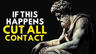 12 signs that YOU should CUT all contact with someone | Epictetus | Stoicism