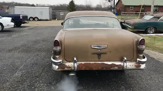 1955 CHEVY BELAIR HARDTOP FOR SALE