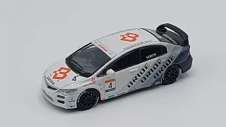 INNO64 | 1/64 SCALE | HONDA CIVIC TYPE-R FD2 | MUGEN POWER CUP CIVIC ONE MAKE RACE 2012