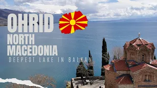 Lake OHRID, North Macedonia. Oldest and the deepest lake in Balkan. 365 Churches . Pearl of Balkan.