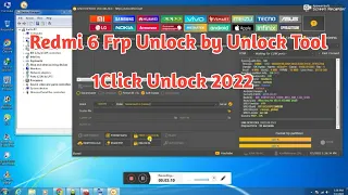 Redmi 6 Frp, Google Account Unlock By Unlock Tool. 2022