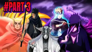 Ishiki vs Naruto., Sasuke & Boruto | Part 3 finnal battle | subtitel indonesia