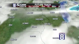 StormTrack 8 Morning Forecast for Saturday -- November 30