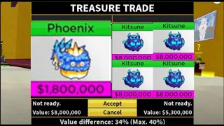 What Players Trade For Phoenix Fruit On Roblox Blox fruit?