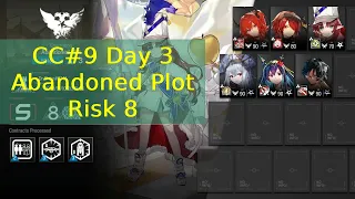 Arknights - CC#9 Day 3 - Abandoned Plot Risk 8