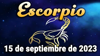 🔥𝐌𝐞𝐧𝐬𝐚𝐣𝐞𝐬 𝐢𝐧𝐞𝐬𝐩𝐞𝐫𝐚𝐝𝐨𝐬💌𝐥𝐚 𝐫𝐞𝐬𝐩𝐮𝐞𝐬𝐭𝐚 𝐚 𝐭𝐮𝐬 𝐝𝐮𝐝𝐚𝐬😳 Escorpio ♏ 15 de Septiembre de 2023|Horóscopo de hoy