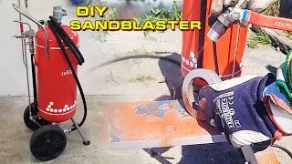 Home Made Sandblaster  DIY