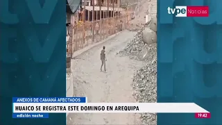 Huaico se registró este domingo en Arequipa