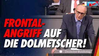 Frontalangriff auf die Dolmetscher! - Roman Reusch - AfD-Fraktion im Bundestag