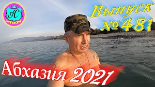 🌴 Абхазия 2021❗8 февраля❗Выпуск №481💯Погода и новости от Водяного 🌡ночью +9°🌡днем +19°🐬море +10,8°🌴