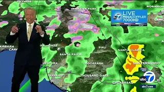 SoCal seeing chance of flash flooding, tornado with storm