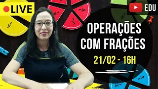 Operações com Frações - Professora Angela Matemática