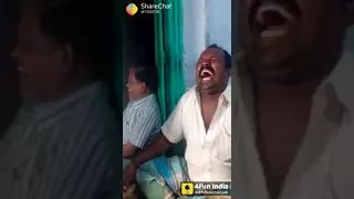 Old man laughing very funny