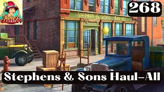 JUNE'S JOURNEY 268 | STEPHENS & SONS HAUL-ALL (Hidden Object Game) *Mastered Scene*