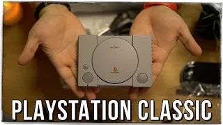 РАСПАКОВКА НОВОЙ PLAYSTATION CLASSIC + ОБЗОР ИГР ОТ БРЕЙНА