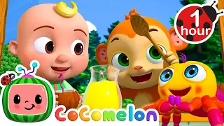 Itsy Bitsy Lemonade + More CoComelon Animal Time - Learning with Animals Nursery Rhymes for Kids