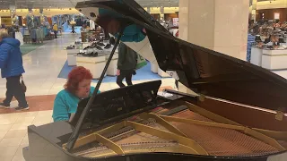 Gigi played on piano by Patsy Heath at Von Maur