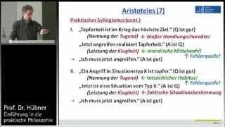 Praktische Philosophie 5a: Tugendethik - Aristoteles (2)