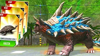 NEW ANKYLOSAURUS GEN 2 X3 MAX LEVEL 40 | HT GAME