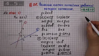 Упражнение № 1064 (Вариант Б) – ГДЗ Алгебра 7 класс – Мерзляк А.Г., Полонский В.Б., Якир М.С.