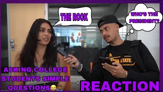 Asking College Students Simple Questions Reaction!