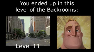 POV: You ended up in this level of the Backrooms (Mr Incredible becoming Canny)