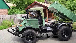 UNIMOG CABRIO U421 (U52) 1983 fully restored by www.motorrad-fuchs.com