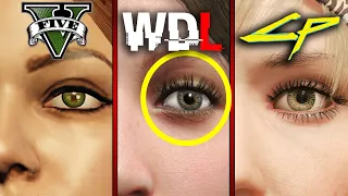 CRAZY DETAILS! | GTA5 vs. WDLegion vs. Cyberpunk2077