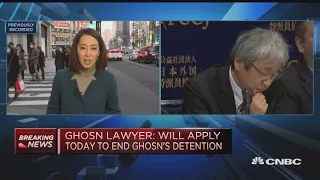 Ghosn lawyer: Possibility Ghosn will be indicted on Jan 11 | Squawk Box Europe