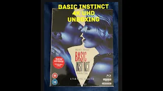 Basic Instinct 4K UHD Collector's Set Unboxing (Studio Canal)