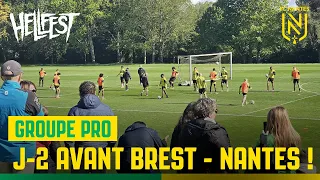 Groupe pro : séance ouverte avant le déplacement à Brest