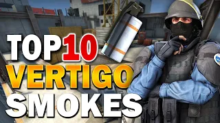 TOP 10 SMOKES FOR VERTIGO | CS2