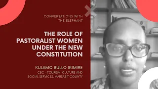 The Role of Pastoralist Women Under the New Constitution