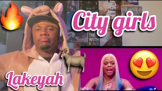Lakeyah - Female Goat ft. City Girls |(Official Music Video)| Reaction