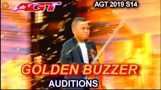 Tyler Butler-Figueroa WINS GOLDEN BUZZER Bullied  Having Cancer | America's Got Talent 2019 Audition