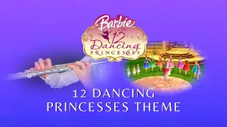 Barbie 12 Dancing Princesses Theme - Flute Cover (w. Sheet Music & Scene)