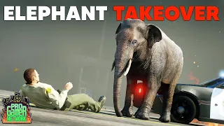 MY ELEPHANT GOES ON A RAMPAGE! | PGN # 245 | GTA 5 Roleplay