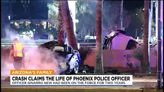 News Update: Phoenix police officer allegedly killed in crash by red-light runner, progress made on