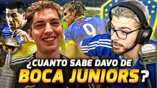 ¿CÚANTO SABE DAVOO DE BOCA Y FÚTBOL EN GENERAL? Preguntas por MUCHAS SUBS para el CHAT