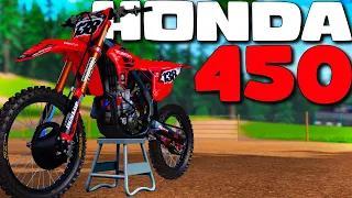 This OEM HONDA 450 set up makes the bike GOOD. kinda