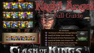 Night Angel Equipment | Full Guide | Clash of Kings.