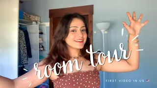 Room Tour in Buffalo, New York 🌸 || International Student in US 🇺🇸