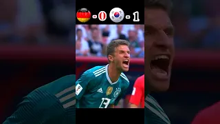 South korea Beat Germany 2-0 🤯🔥 World Cup 2018 Highlight #shorts #football #youtube