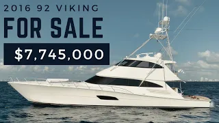 2016 Viking Yachts 92 Enclosed Bridge | Viking Yacht Walkthrough