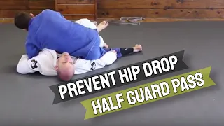 Lots Of Ways To Prevent Hip Drop Half Guard Pass by Jason Scully