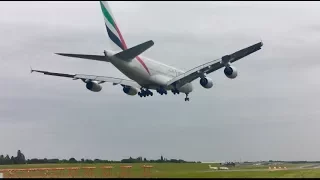 FAREWELL EK 777 | Hello 2nd Airbus A380 At Birmingham Airport | BHX