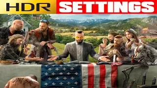 Far Cry 5 - HDR Settings for PS5 & Xbox - Test on LG CX and LG G2