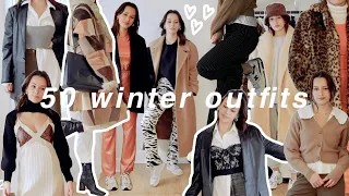 50 OUTFITS for when you have nothing to wear in the winter