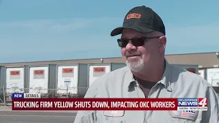 Trucking firm Yellow shuts down, impacting OKC workers