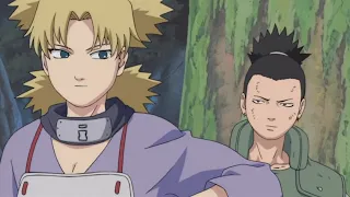 TEMARI SAVES SHIKAMARU & BATTLES WITH TAYUYA